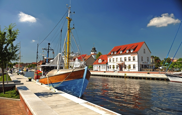 Stadthafen von Ueckermünde