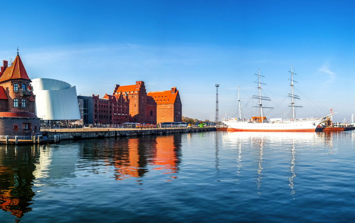 Hafen von Stralsund,Deutschland