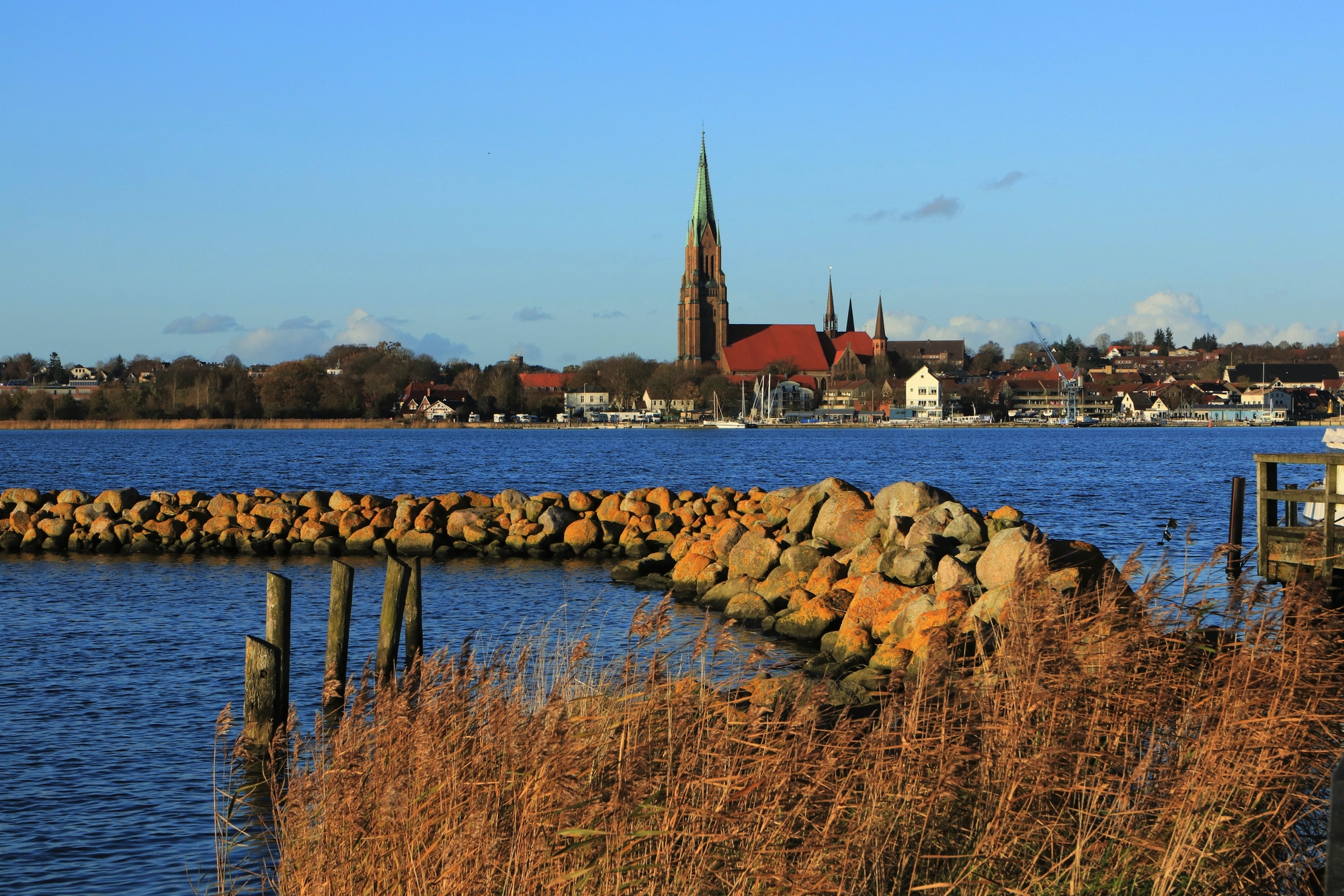 Schleswiger Dom an der Schlei, Schleswig-Holstein