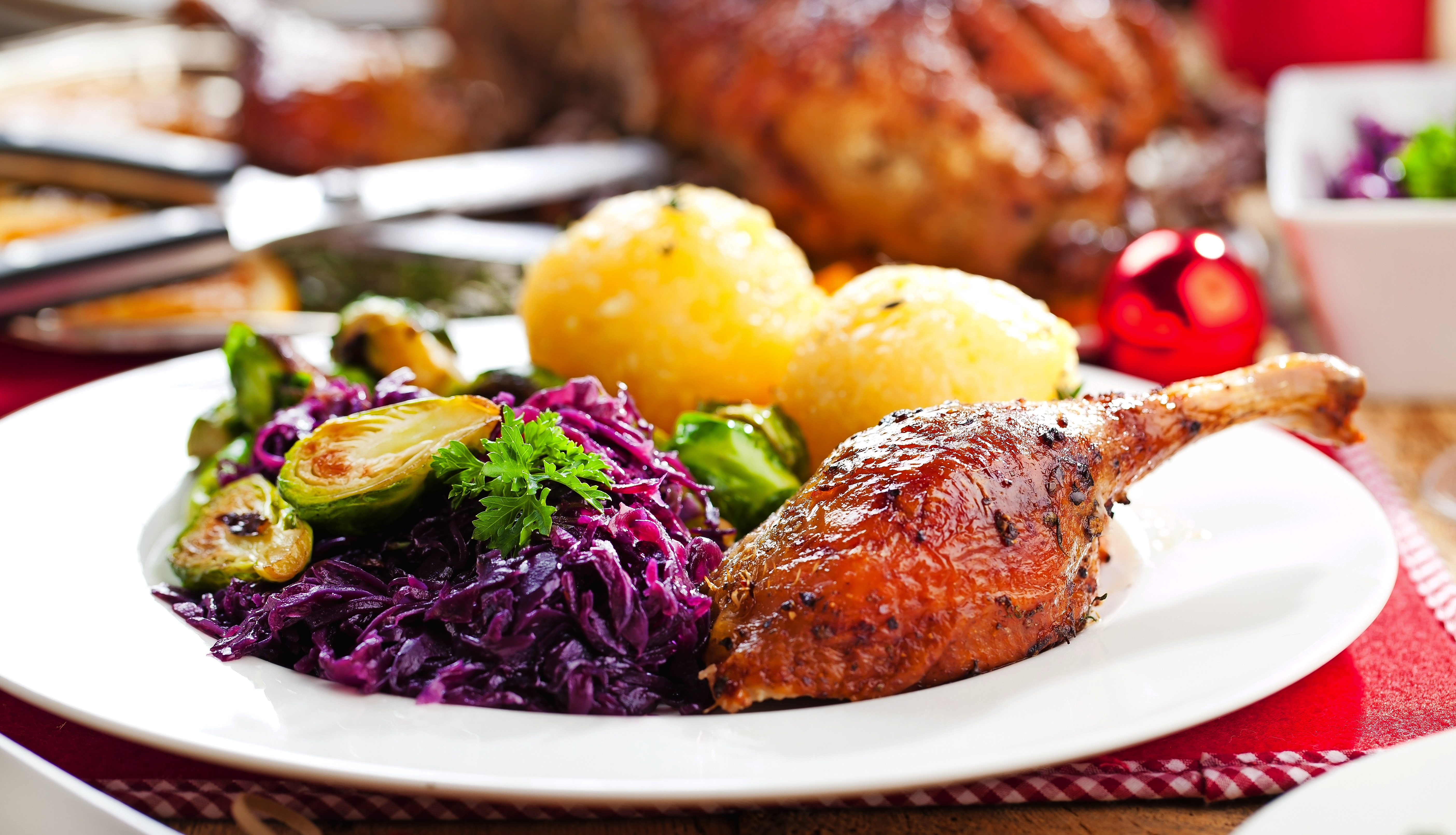 Weihnachts Ente mit Kndel 