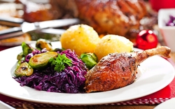 Weihnachts Ente mit Kndel 