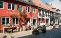 Glücksburg mit Schiff