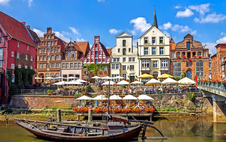 Stintmarkt am Lüneburger Hafen