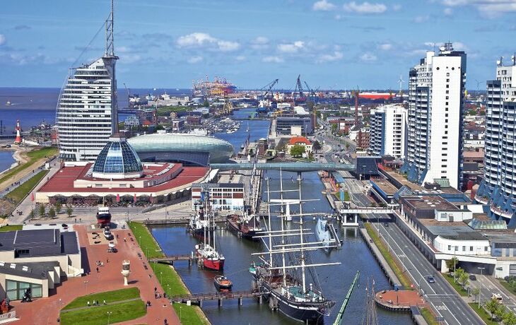 Skyline von Bremerhaven