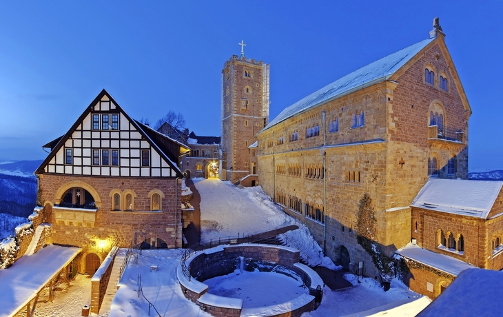 Wartburg im Winter