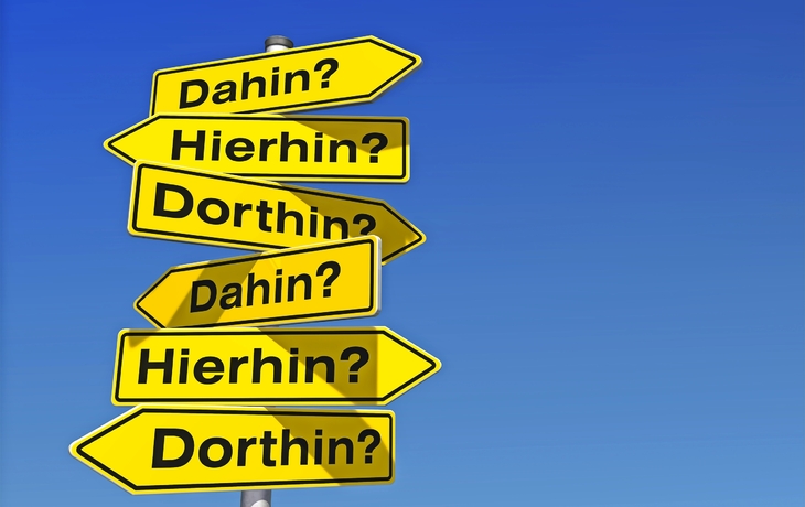 Ja wohin denn???