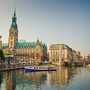 Jungfernstieg in Hamburg