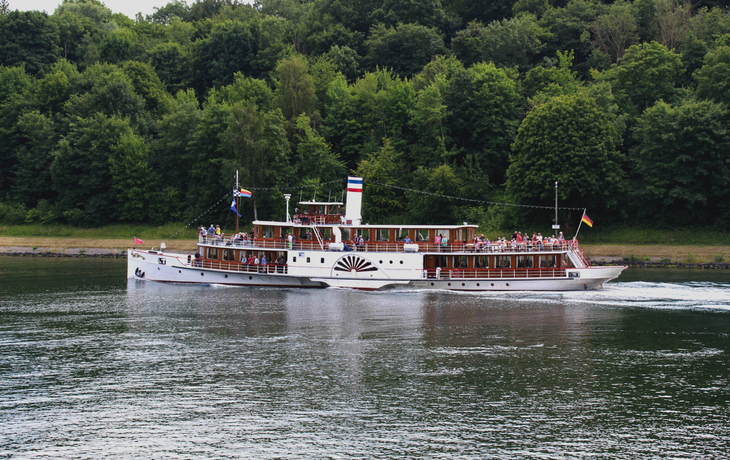 Raddampfer Nord-Ostsee-Kanal