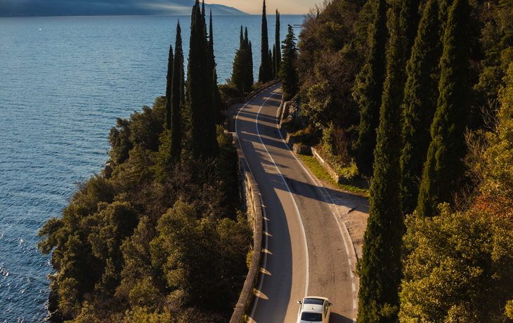 Gardesana Occidentale am Gardasee