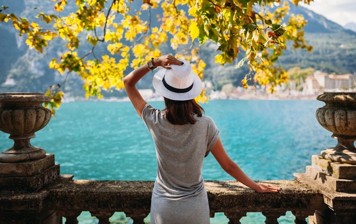 Blick auf den Gardasee