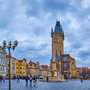 Panorama des Altstädter Rings in Prag