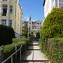 Bäderarchitektur und Strandpromenade im Ostseebad Heringsdorf und Bansin an der Ostsee auf der Insel Usedom