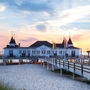 Seebrücke Ahlbeck in der Abendsonne