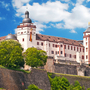 Festung Marienberg oberhalb von Würzburg in Unterfranken, Deutschland