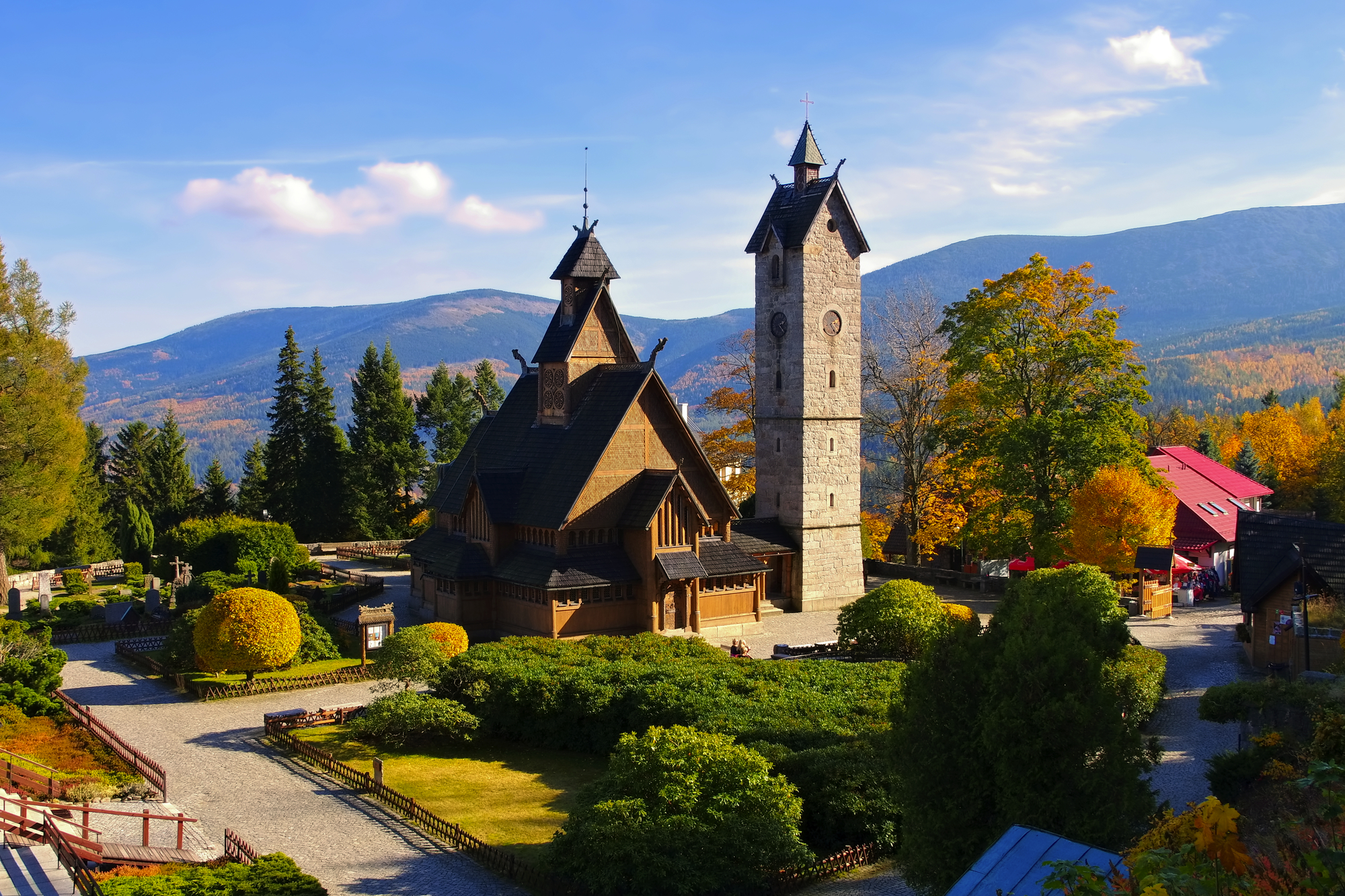 Stabkirche Wang in Karpacz, Polen