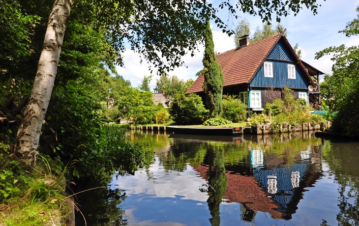 Kahnfahrt im Spreewald, Deutschland