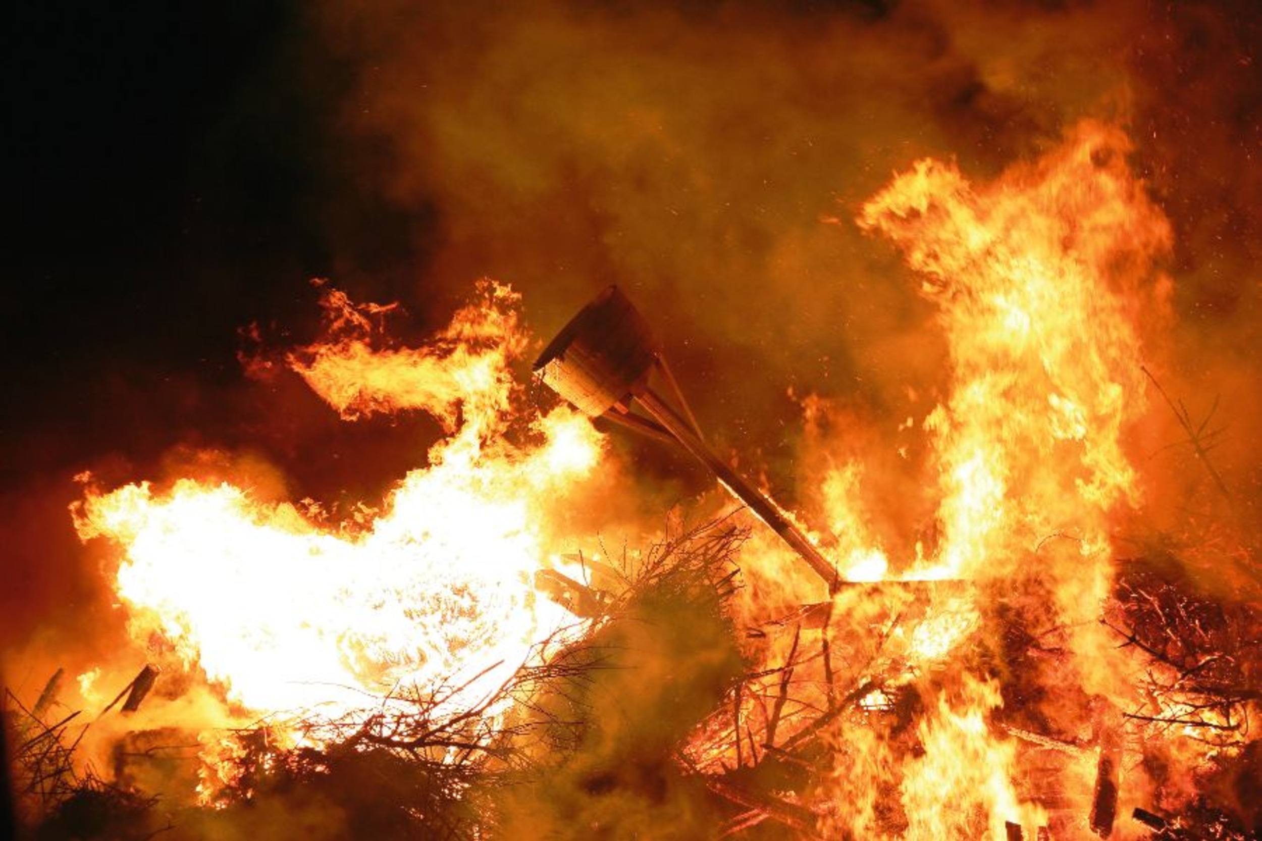 Biikebrennen auf Sylt