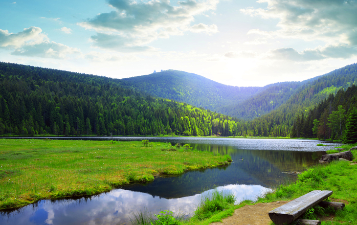 Kleiner Arbersee im Bayerischen Wald