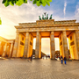 Brandenburger Tor am Pariser Platz in Berlin, Deutschland