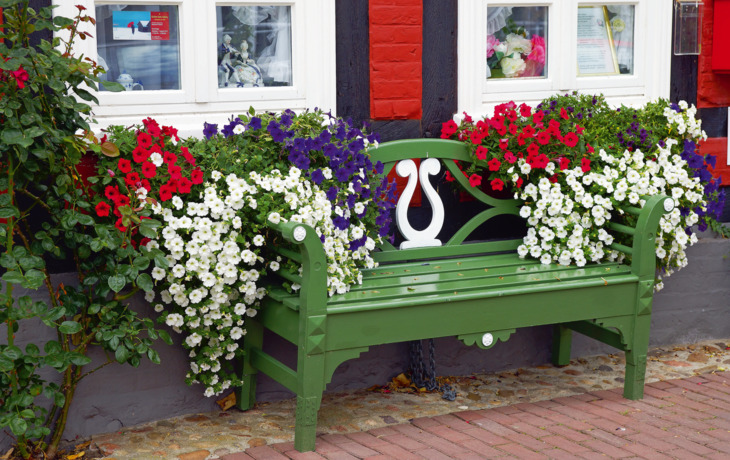 Blumenbank Hitzacker Altstadt