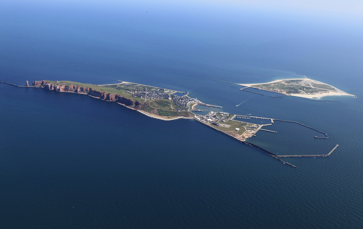 Helgoland Luftaufnahme