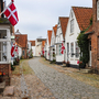 Stadtbild des Hansedorfs Tonder in Süddänemark