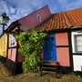Altstadt von Rønne auf Bornholm, Dänemark