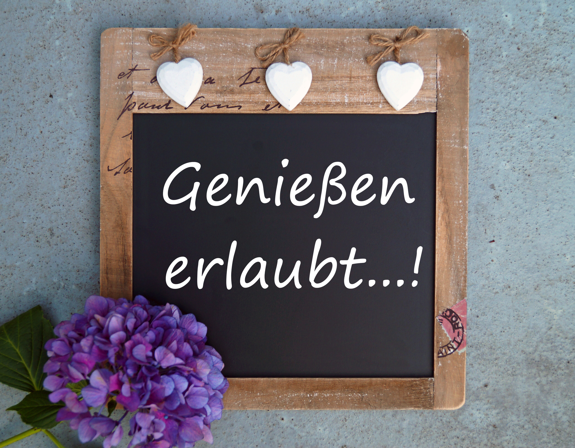 Genießen erlaubt...!