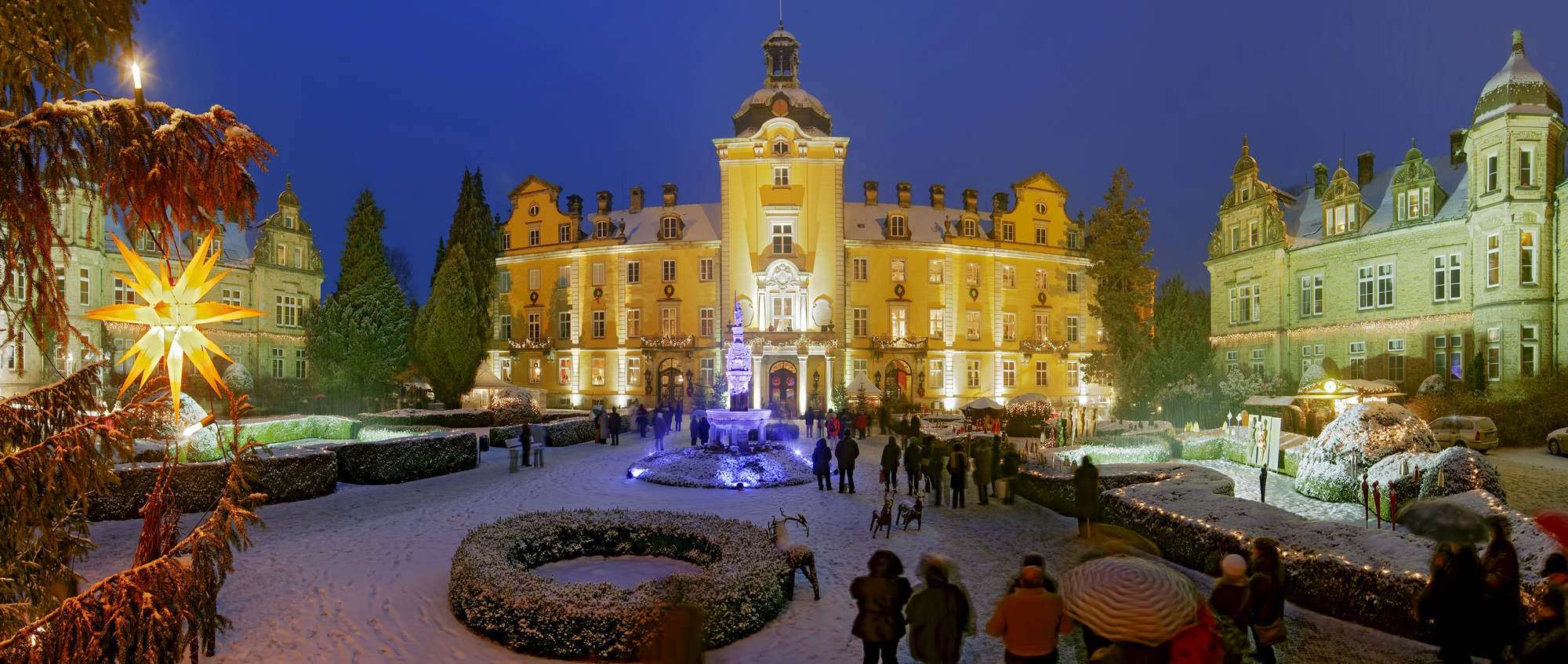 Weihnachtszauber Schloss Bückeburg, Deutschland