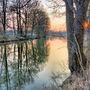 Spree im Winter, Deutschland