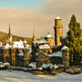 Löwenburg in Kassel als Briefmarke 2016