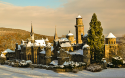 Löwenburg in Kassel als Briefmarke 2016