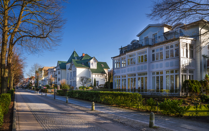 Promenade in Kühlungsborn an der Ostsee, Deutschland