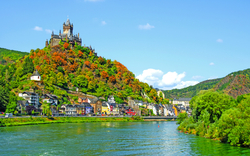 herbstliches Cochem an der Mosel