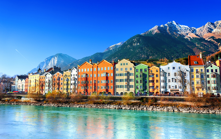 Altstadt von Innsbruck in Tirol, Österreich