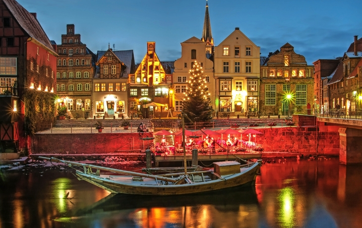 weihnachtliches Lüneburg, Deutschland