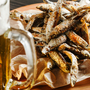 Gebratener Fisch riecht