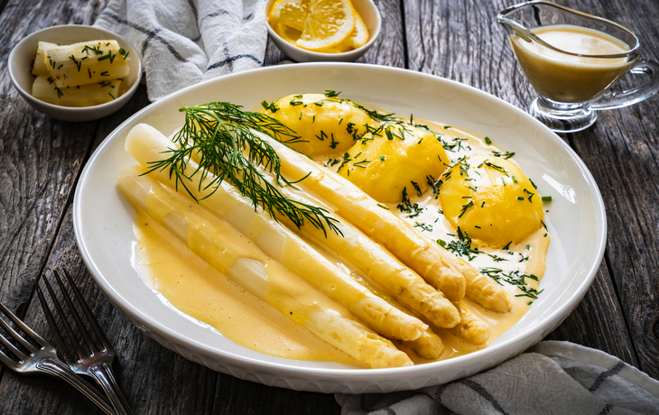 weißer Spargel