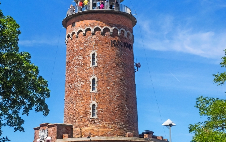 Leuchtturm in Kolberg, Polen