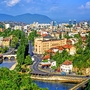 Sarajevo Stadt, Hauptstadt von Bosnien und Herzegowina