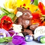 Osterkarte: Frohe Ostern :)