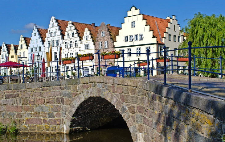 Friedrichstadt in Nordfriesland