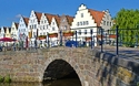 Sandscholle in „England“ auf Nordstrand mit Friedrichstadt