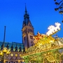 Hamburger Weihnachtsmarkt am Rathaus, Deutschland