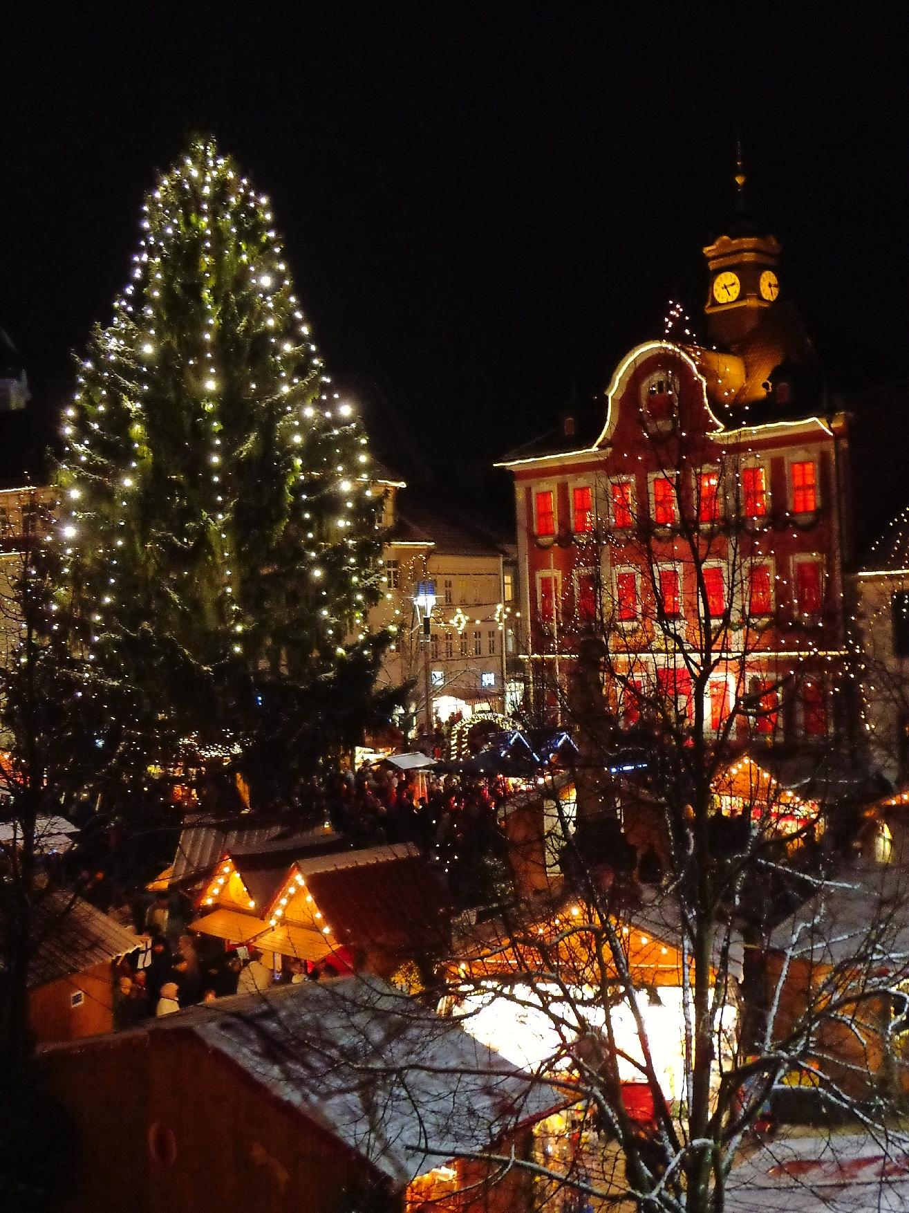 Suhler Chrisamelmart in Thüringen, Deutschland