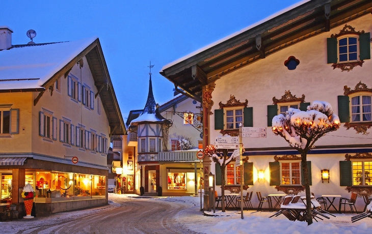 winterliches Oberammergau