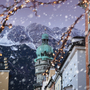 Weihnachtsbeleuchtung im winterlichen Innsbruck