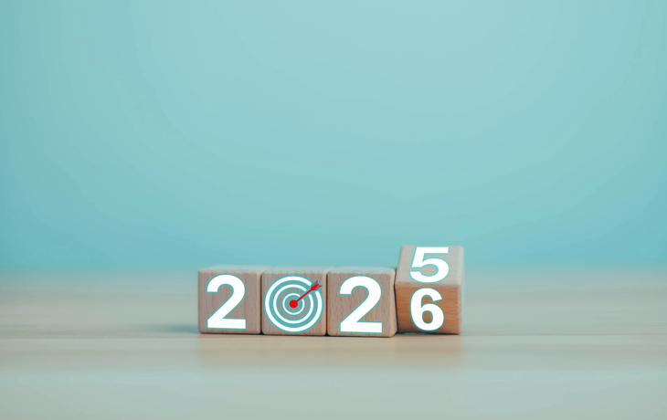 Jahreswechsel 2025 zu 2026