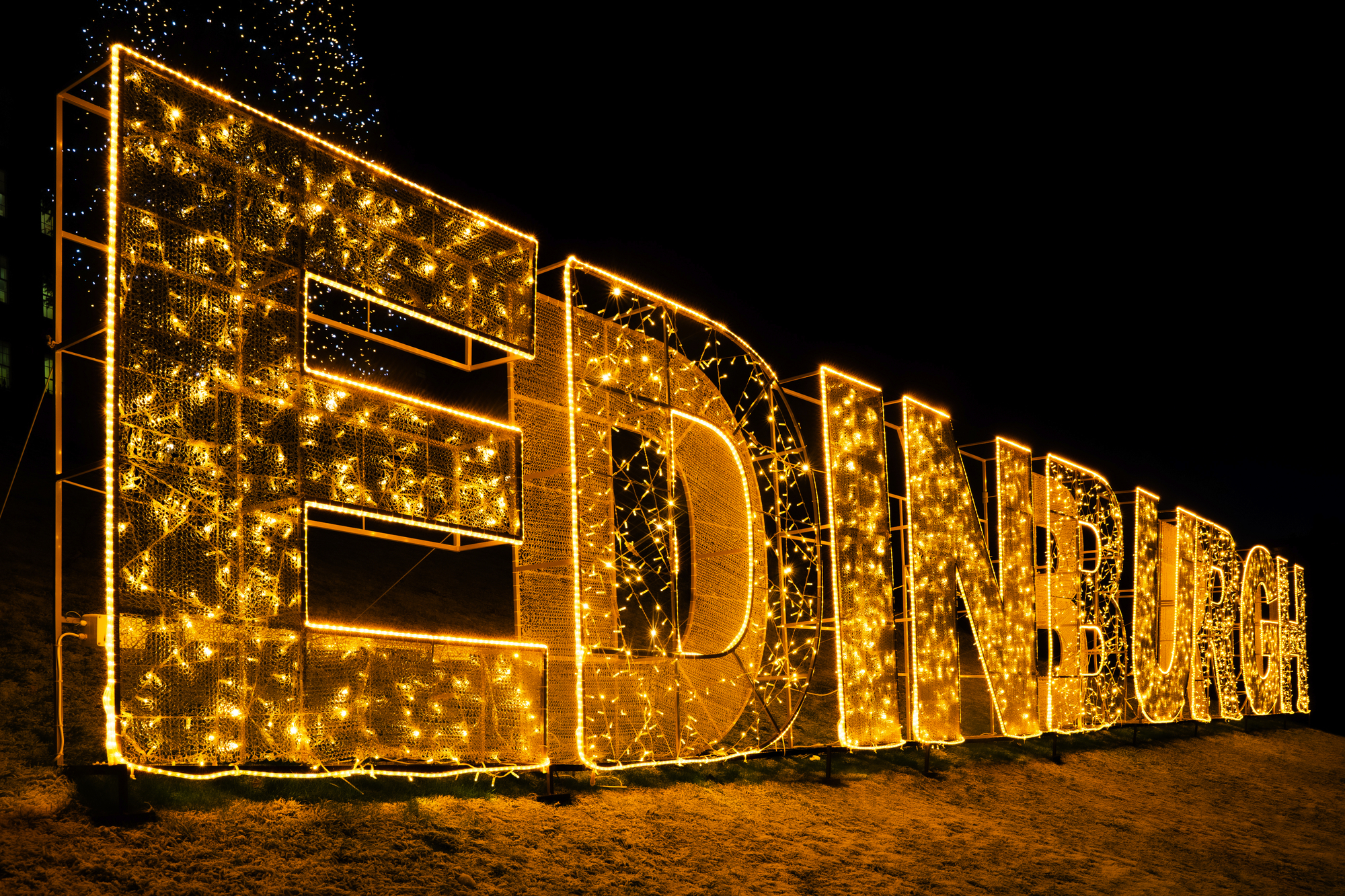 Edinburgh zur Weihnachtszeit