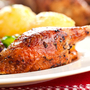 Weihnachtsente mit Knödel